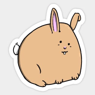 Bunny orb Sticker